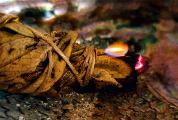 Cistrose Labdanum Räucherbündel 