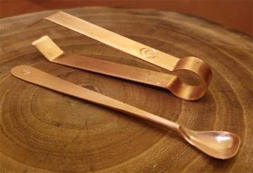 Räucherbesteck rauchtum Kupfer 