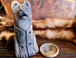 Jaguar Räuchergefäß Nr. 1 