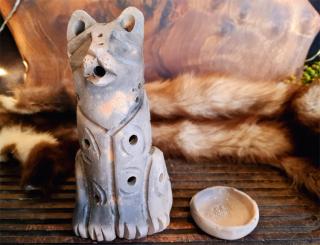 Jaguar Räuchergefäß Nr. 3 