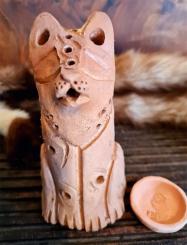 Jaguar Räuchergefäß Nr. 4 