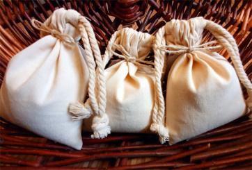 Räuchersand im Baumwollsäckchen 