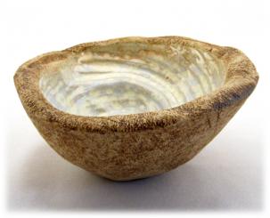 Räucherschale Schnecke weiß 