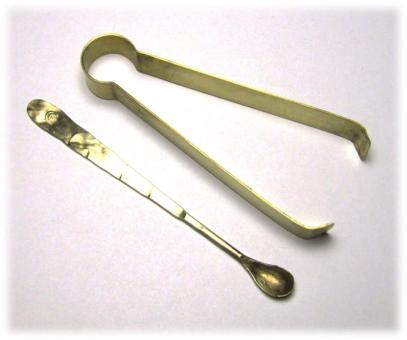 Räucherbesteck rauchtum Messing 